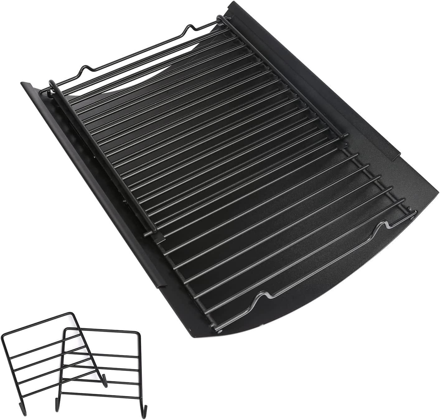 15.75" to 27.56" Adjustable Ash Pan/Drip Pan for Chargriller 5050 5072