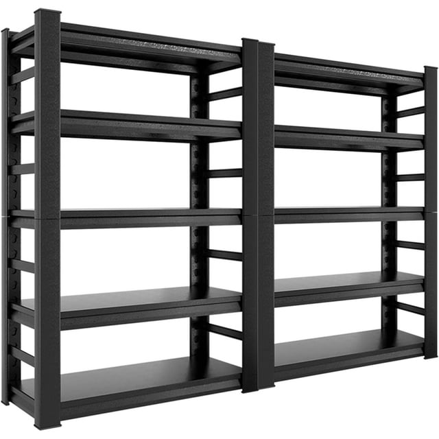 15.75" D X 32" W X 63" H Garage Shelving,5Tier Adjustable Heavy Duty
