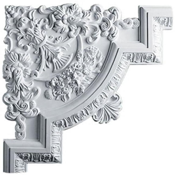15.75 In. W X 15.75 In. H X 1.12 In. P Architectural Emery Panel Moulding Corner