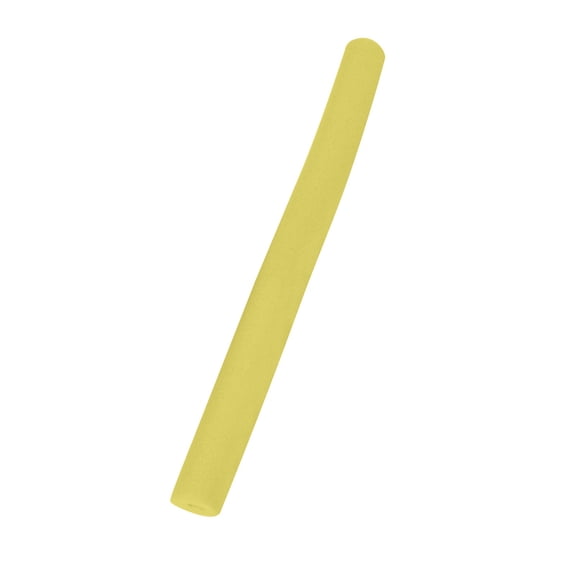 15.75 Inch Yellow Hollow Pearl Cotton Water Buoyancy Swimming Stick, Soft Float Stick for Kids Swimming Learning & Water Games, Pool Courtyard Fun Party Favor Water Game Swim Accessory Supplies