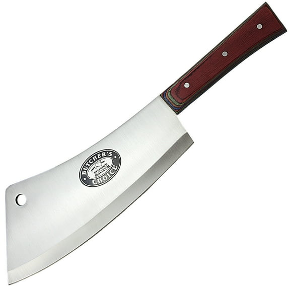 15.75" MEAT CLEAVER CHEF BUTCHER KNIFE Stainless Steel Chopper Full Tang Kitchen