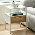 thumbnail image 1 of 15.75" Square - Adjustable PVC Feet - Living Room - Balanced Side Table, 1 of 6
