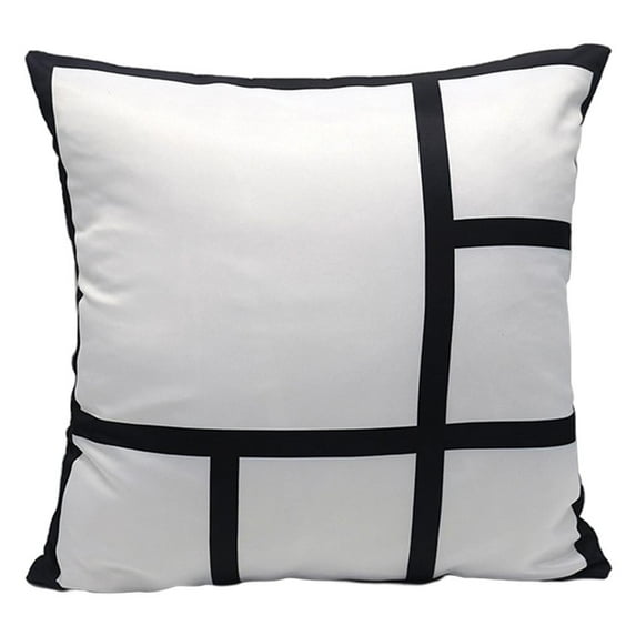 15.75 "X 15.75" Polyester Sublimation Blank 9 Pillowcase Covers with