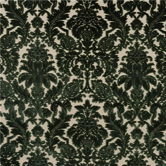 15.75 in. Florentine Handmade Silk Fabric Cloth, Emerald