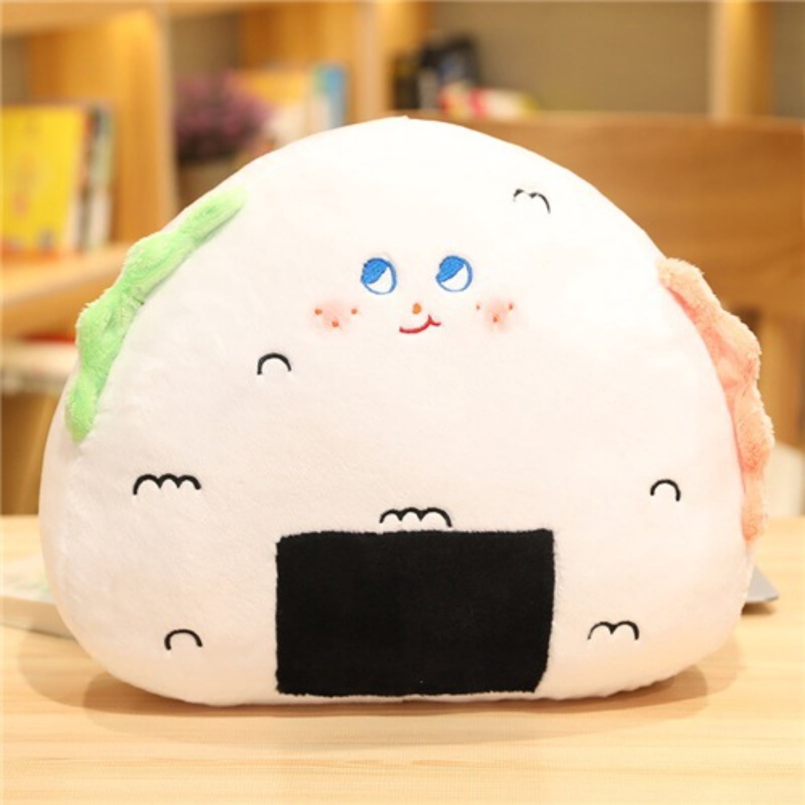 15.75Inch Large Peony Mochi Plushies Stuffed Animals, Kawaii Soft Plush Throw Pillow, Perfect Christmas New Year Birthday Valentines Easter Gifts, Easter Basket Stuffers