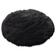 thumbnail image 1 of 15.75x15.75 Inch Round Area Rug Soft Plush Shaggy Circle Carpet for Bedroom Living Room Playroom Dorm Home Decor Cute Floor Mat for Girls Boys Teen Rooms, 1 of 5