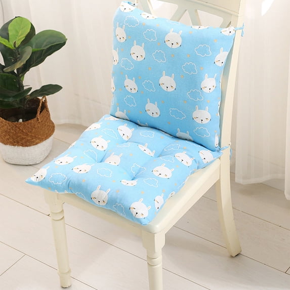 15.75x31.5 Inch High Back Chair Cushion Indoor Outdoor Porch Rocking Chair Pad Rainproof All-Weather Replacement Cushion with Straps Foldable Design Water Resistant