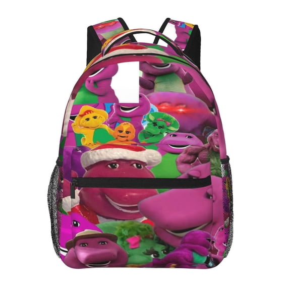 15.7In Bar-nei Dinosaur Friend Backpack With Front Pocket Lightweight ...