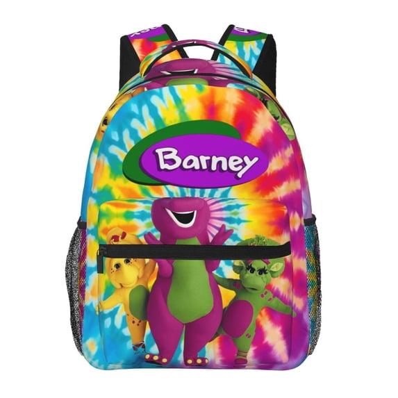 15.7In Bar-nei Dinosaur Friend Backpack With Front Pocket Lightweight ...