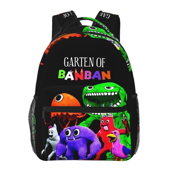 15.7In Garden of Banb-a-n Backpack With Front Pocket Lightweight School ...