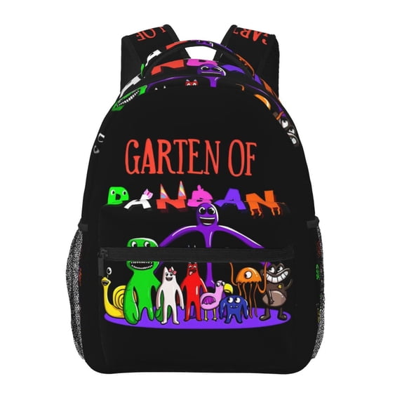 15.7In Garden of Banb-a-n Backpack With Front Pocket Lightweight School ...