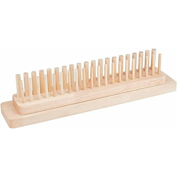 15.7Inch Chunky Knitting Blanket Loom Rectangle Looms for Scarf Sweater Knitting Board Loom for Making Cushions Hats Headbands Shawls 40 Pegs for making