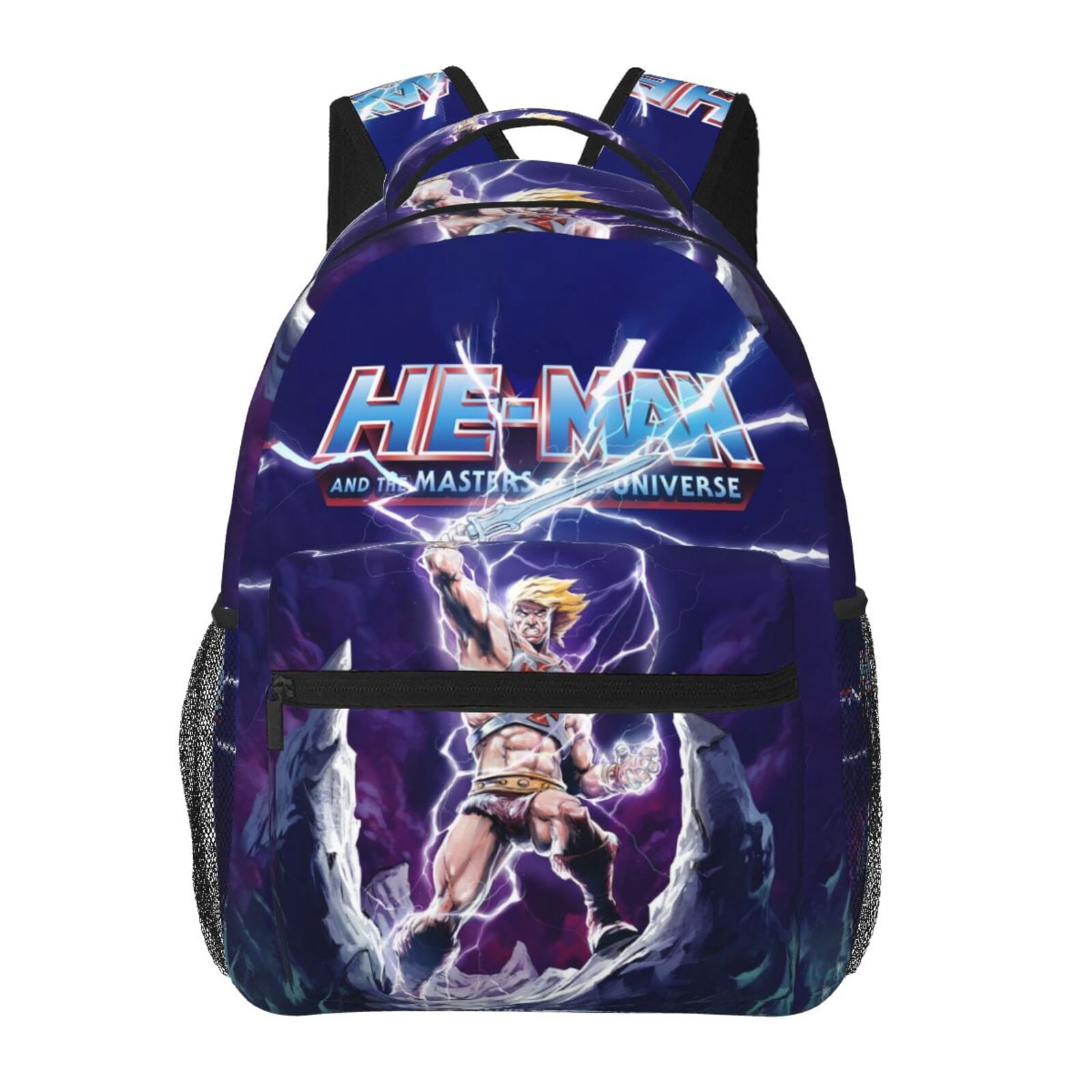 15.7in He Man Mas-ters Universe Backpack with Front Pocket Lightweight ...