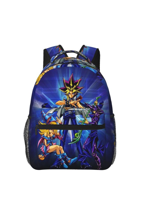 15.7in YU GI An-ime OH Backpacks Cute Laptop Bags Bookbag Daypack Outdoor Travel