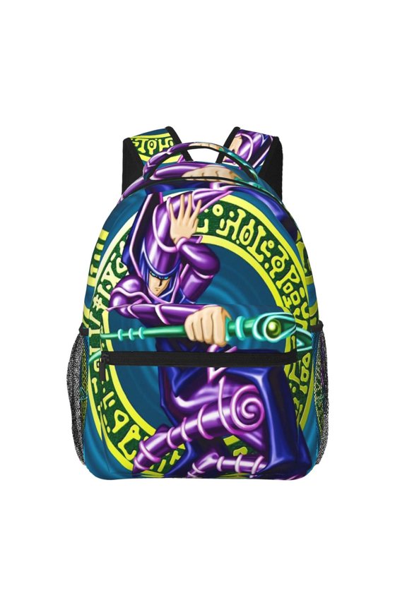 15.7in YU GI An-ime OH Backpacks Cute Laptop Bags Bookbag Daypack Outdoor Travel