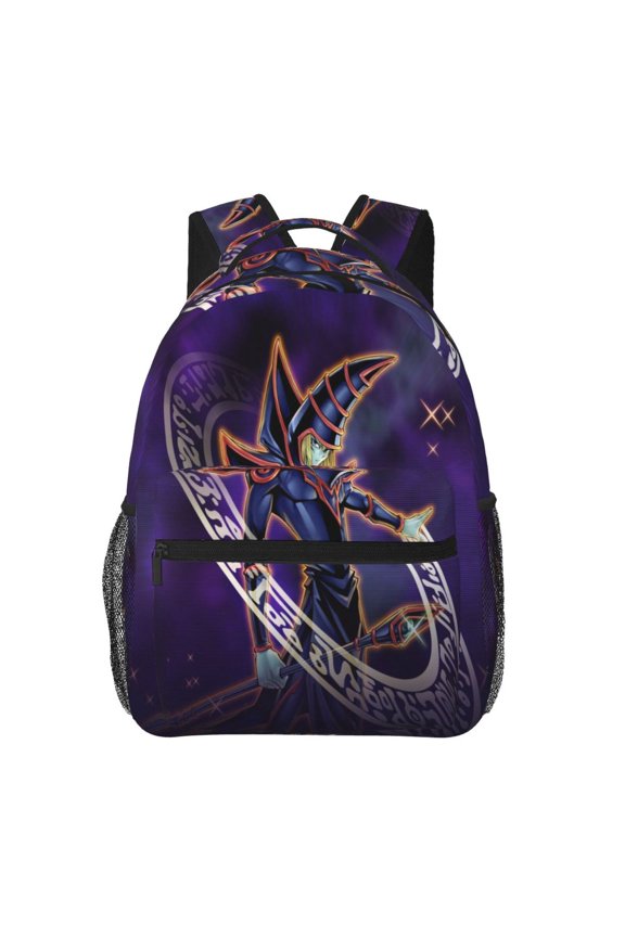 15.7in YU GI An-ime OH Backpacks Cute Laptop Bags Bookbag Daypack Outdoor Travel