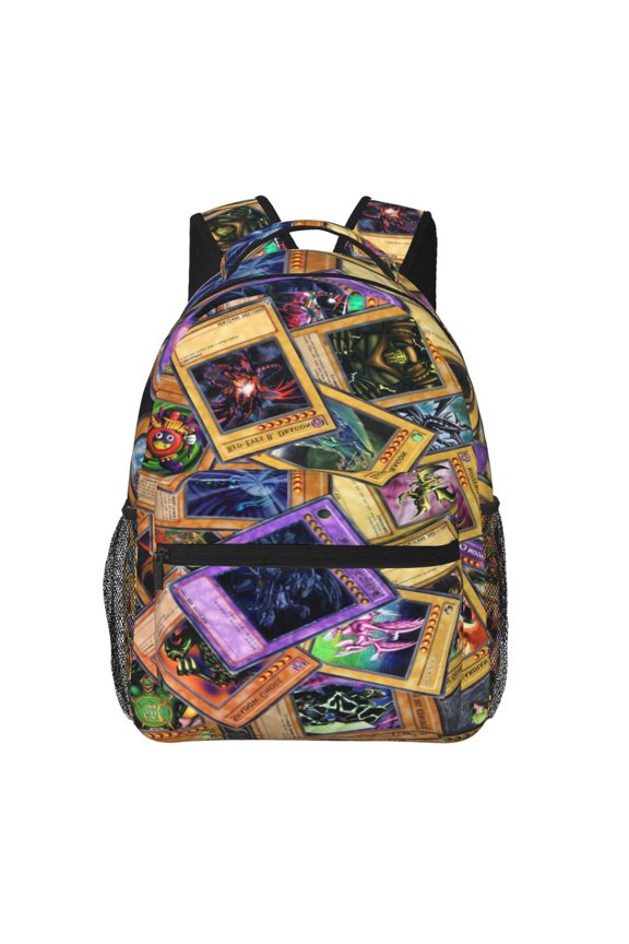 15.7in YU GI An-ime OH Backpacks Cute Laptop Bags Bookbag Daypack Outdoor Travel