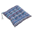 thumbnail image 1 of 15.7x15.7 Inch Square Seat Cushion, Soft Patio Chair Pad with Straps, Polyester Home & Office Cushion, 1 of 2