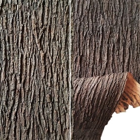 15.7x39.3 Inch Artificial Tree Bark,Simulation Bark Sheet,Waterproof & Moisture-Proof Fake Tree Bark,Cuttable Plant Texture Tree Trunk Cover,for Pillars Pipes Walls Floors Decor
