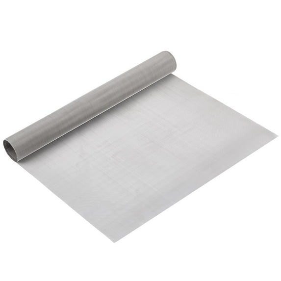 15.7x78.7 Inch 304 Stainless Steel Woven Wire Mesh 80 Micron Metal Mesh Screen Woven Fine Wire Mesh for Filter Mesh Filtration Cloth and DIY Project