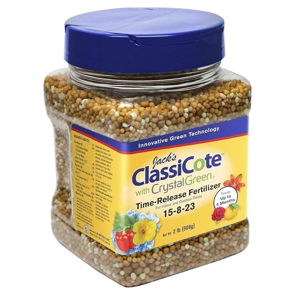 15-8-23 ClassiCote with Crystal Green Time-Release Fertilizer, 2lbs
