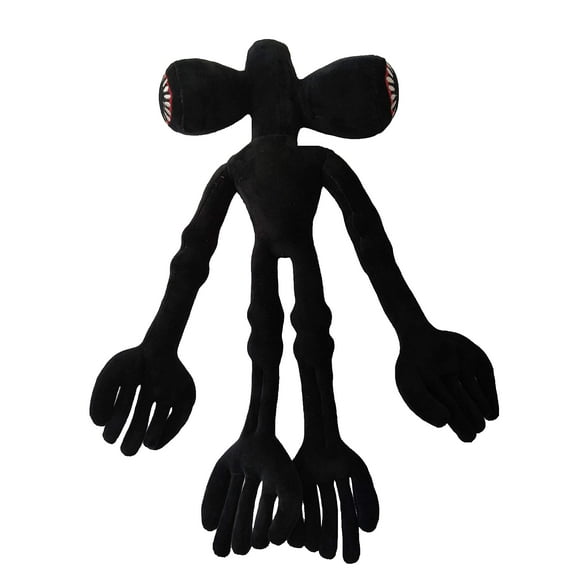 15.8 Inch Double Head Lamp Head Horror Monster Plush Toy
