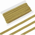 thumbnail image 1 of 15.86 Yards Gimp Braid Trim 1/2 inch Wide Decorative Gold Trim Embroidery Lace Ribbon with Wave Edge Polyester Curtain Lace Trimmer Ribbon for Sewing Crafts Curtains Accessories for diy, 1 of 9