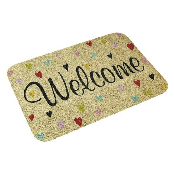 15.8x23.6 Inch Door Mat Welcome Mat Front Door Mat Outdoor for Home Entrance Outdoor Mat for Outside Entry Way Doormat Entry Rugs,Non Slip Rubber Back Low Profile