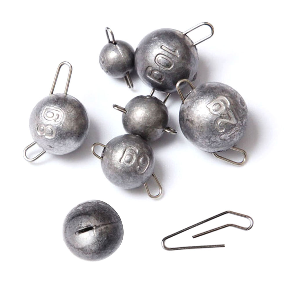 EMagTech Tungsten Cheburashka Visloodjes - 12 Stuks (1g & 1,5g) - Glow, Zwart, Zilver - Voor Karper, Baars, Snoek