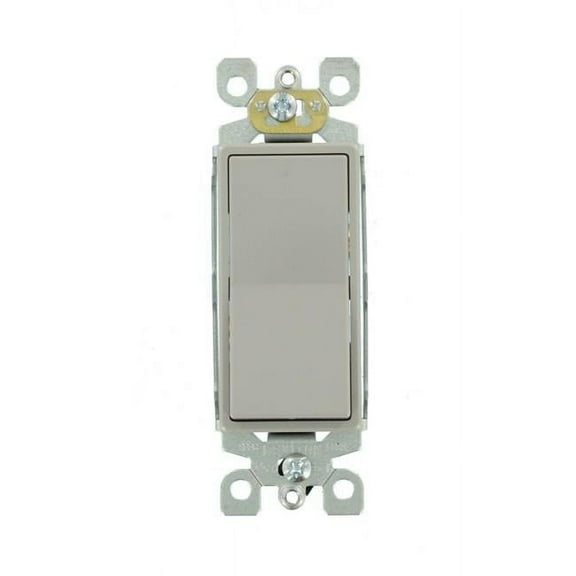 15 A 120-277 V Gray Decora Rocker 3-Way Switch