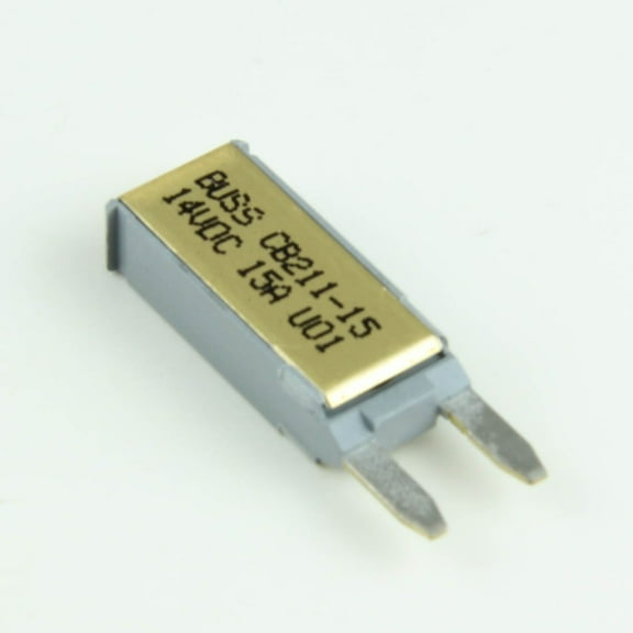 15 Amp Auto-Reset Mini/ATM Blade-Style Circuit Breakers (1 per pack)