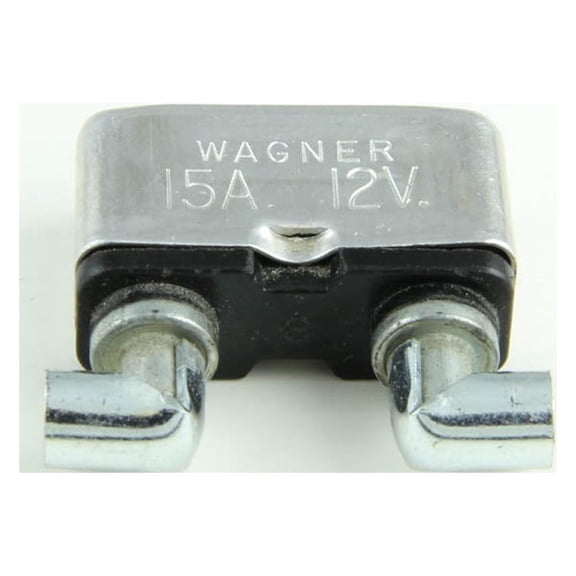 15 Amp Circuit Breakers to Replace 1/4''X1-1/4'' Glass Fuses (1 per pack)