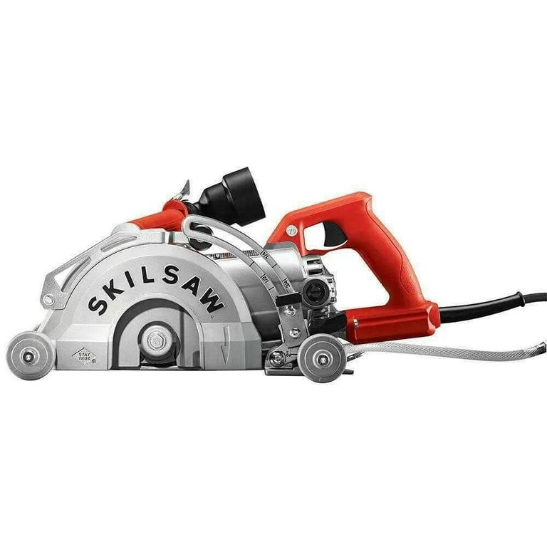 7 in. 15 Amp Corded Medusaw Aluminum Worm Drive Circular Saw for Concrete
