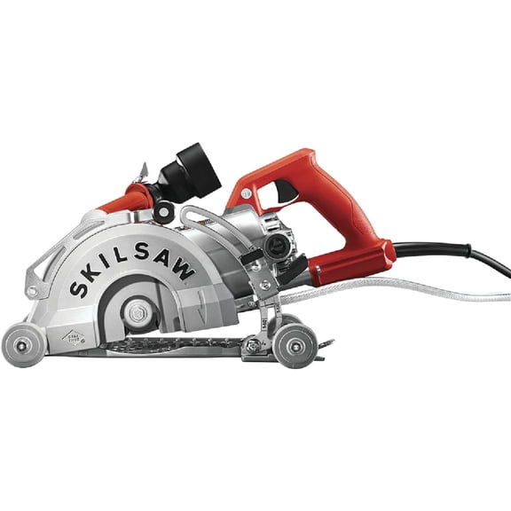 P.T.S. Medusaw Circular Saw 7 In Worm Drive - 15 Amp Corded Aluminum - Adjustable