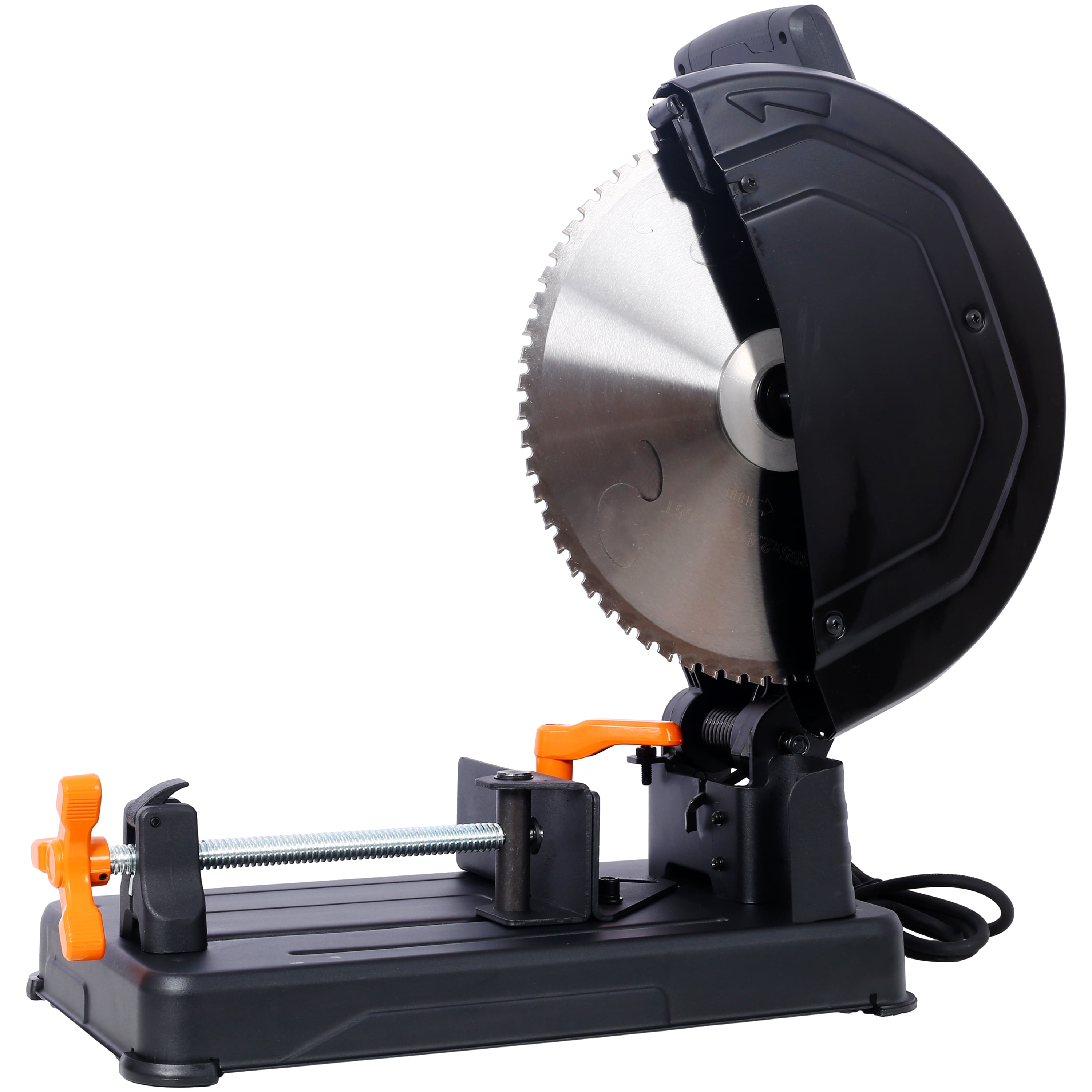 15-Amp Heavy Duty 14 Inch Metal Cutting Chop Saw W/ 2x14 Inch Carbide-Tipped Blade Multi-Material Cut-Off Chop Saw with Carbide-Tipped Metal - Cutting Saw Blade