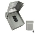 thumbnail image 1 of 15 Amp WRTR GFCI Power Outlet Box 125 Volt, Heavy Duty Lockable Weatherproof Outdoor Electrical Panel, Outdoor Receptacle for EV RV Generator Camper Trailer Motorhome, ETL Listed, 1 of 4