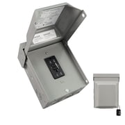 HIITIO 15A GFCI Weatherproof Outlet, ETL Listed for Gardens & Lighting