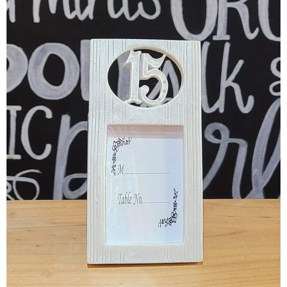 15 Birthday Mis Quince White White Picture Frame (12 Pieces)