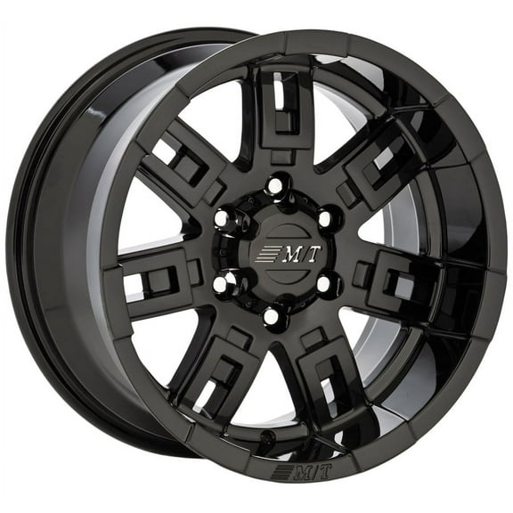 15" Black Sidebiter (R) II Wheel by Mickey Thompson Wheel 90000019380 Fits 1999 Lincoln Continental