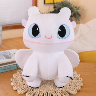 How To Train Your Dragon 3 Toothless Plush Rag Doll - 15 Inch Cute Design, With Tag, DreamWorks
