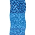 thumbnail image 1 of 15' Blue Boulder Swirl Round Overlap Above Ground Swimming Pool Liner, 1 of 2