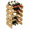thumbnail image 1 of 15 Bottle Dakota Wine Rack - Unfinished, 1 of 1