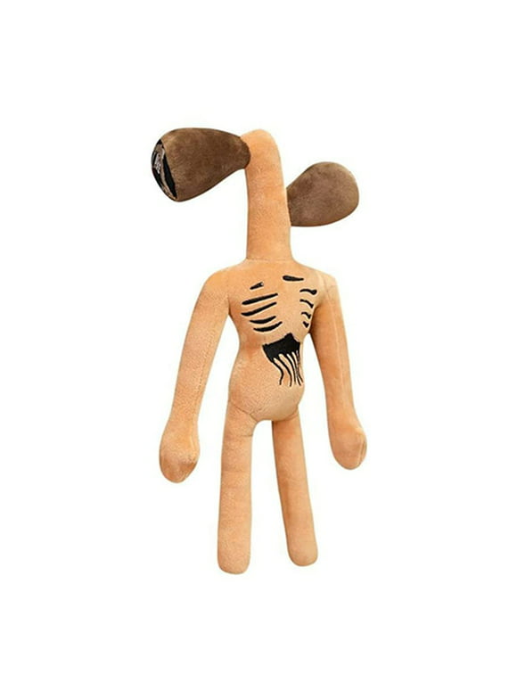 15" Brown Siren Head Plush Stuffed Animal Toy Soft Doll Plushy