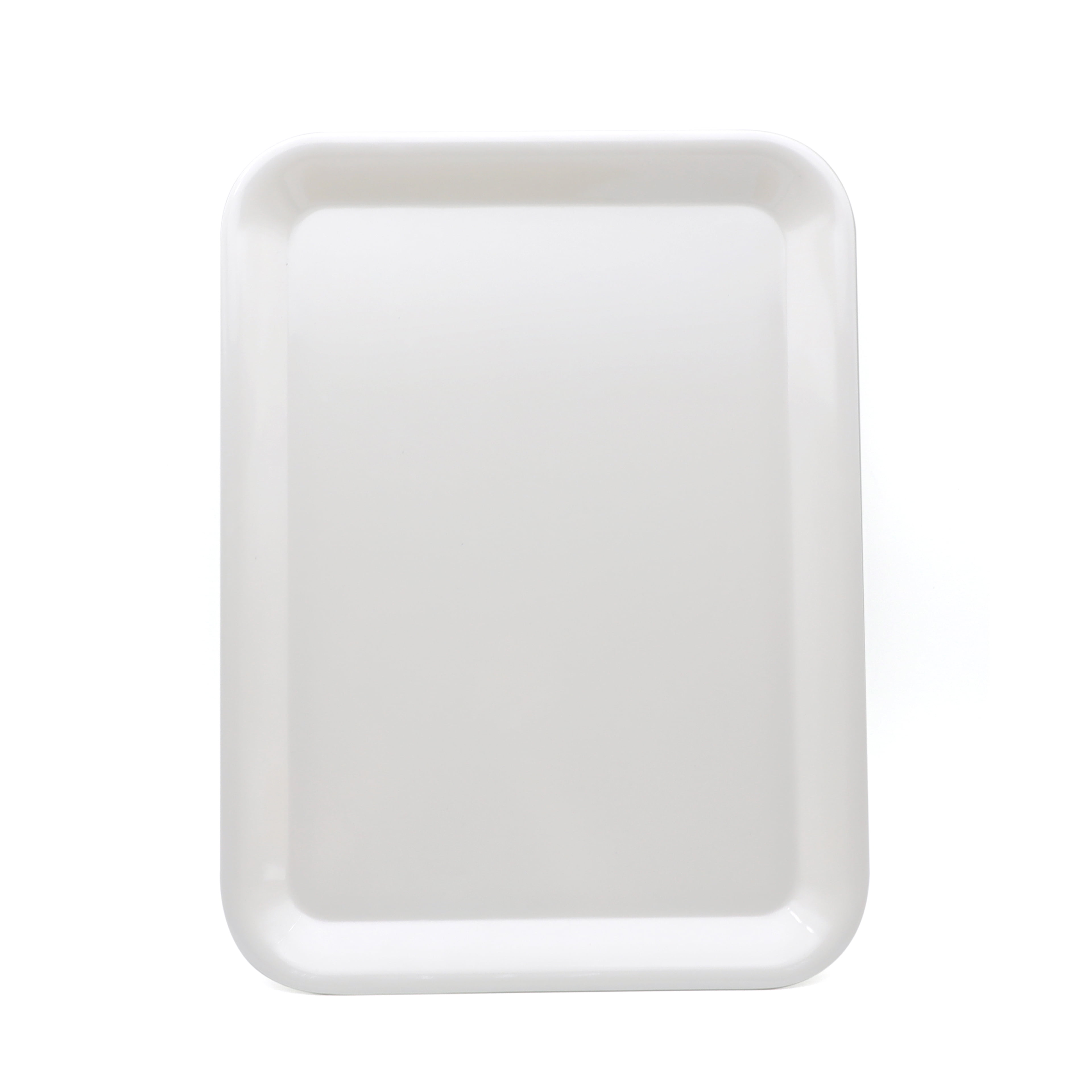 15" Butcher Palette Tray by Artist's Loft - White Melamine Paint Mixing Trays with Flared Edges - Durable - Easy-to-Clean Artist Palettes - 12 Pack