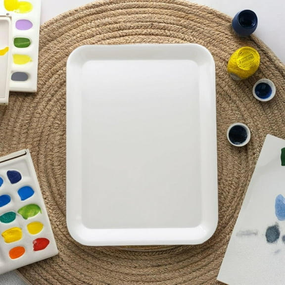 15" Butcher Palette Tray by Artist's Loft - White