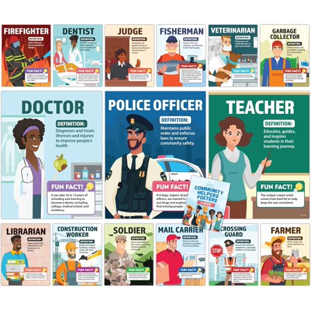 Community Helpers Bulletin Board
