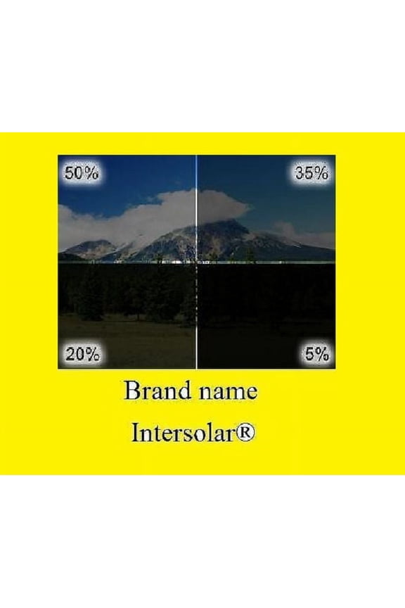 15% Charcoal Black Window Tint Film HP 2 PLY - 15% - 20"x 10'