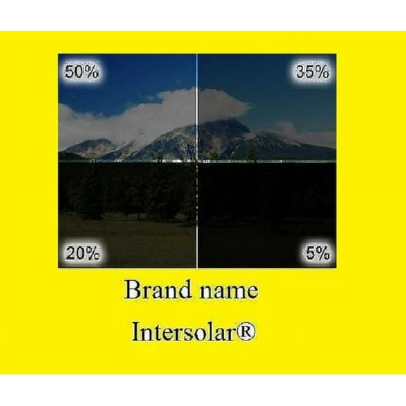 15% Charcoal Black Window Tint Film HP 2 PLY - 15% - 36"x 50'