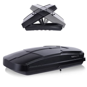15 Cubic Feet Car Rooftop Cargo Box Carrier Roof Mount Travel Luggage Storage
