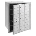 thumbnail image 1 of 15 Doors 4B+ Horiz Mailbox in Aluminum - Front Loading USPS Access, 1 of 1